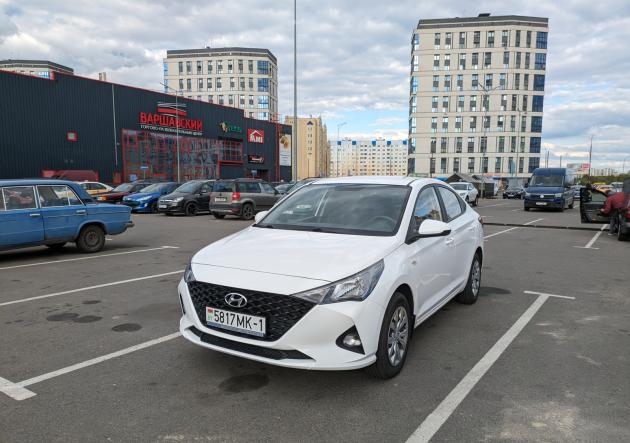 Купить Hyundai Accent V в городе Брест